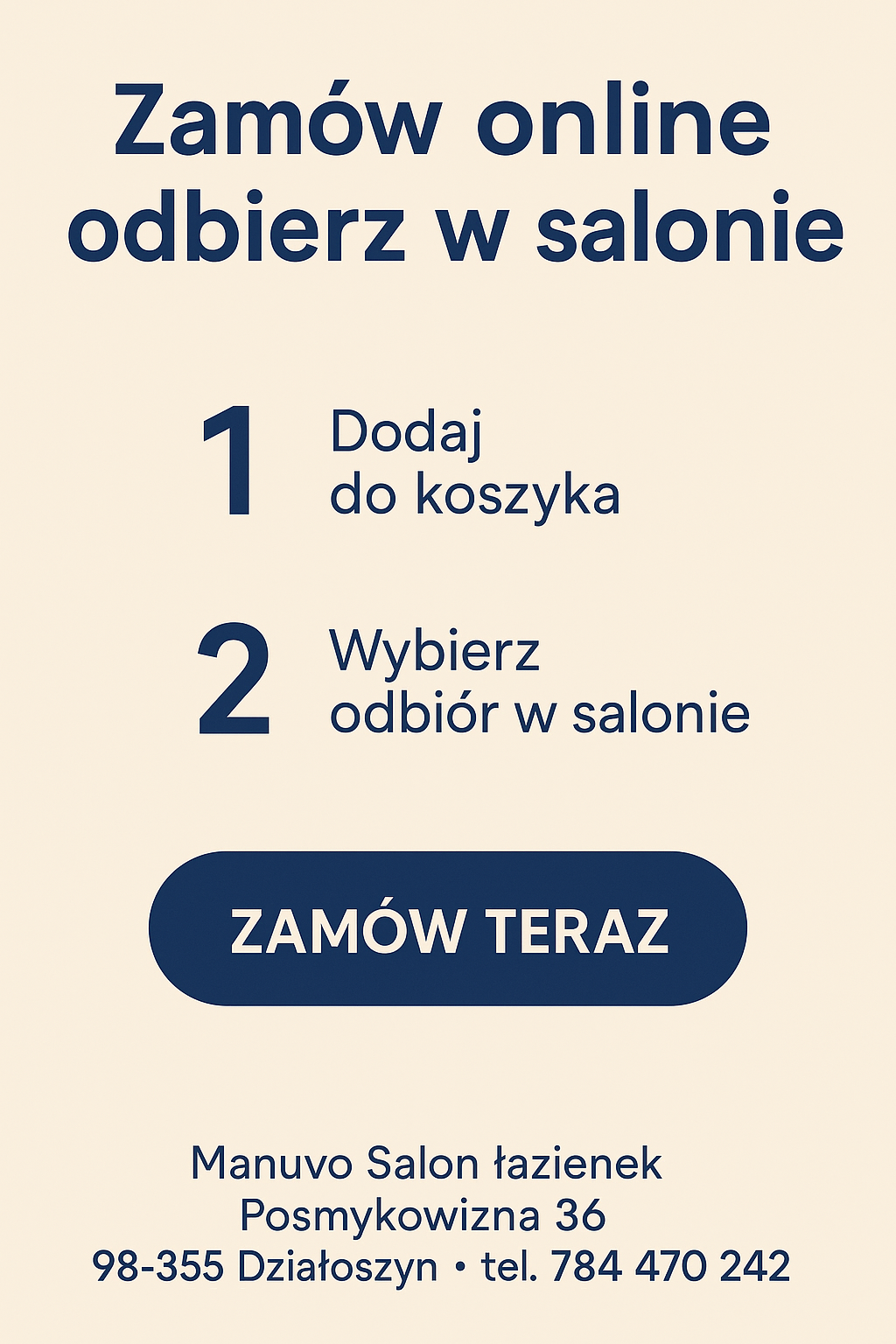 Odbiór w salonie