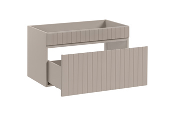 Szafka łazienkowa Comad 80cm 1 szuflada Kaszmirowy Mat – ICONIC CASHMERE 82-80-D-1S