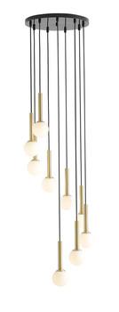 LAMPA WISZĄCA RIU 9 BLACK