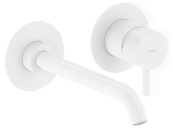 Ravak Bateria umywalkowa podtynkowa Ravak Espirit ES 019.10WV.O1.RB07B do R-box dwuczęściowa biały mat X070241