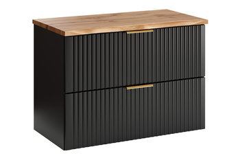 Zestaw meblowy 80cm z blatem SET-ADB B NAT WOTAN 80CM