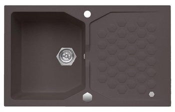 ALVEUS SENSUAL 30 zlewozmywak granitowy chocolate  4303003