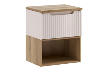 Zestaw meblowy 50cm z blatem set-noc b oak 50cm 1s lr