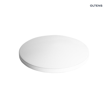 Oltens pokrywa przelewu wanny wolnostojącej biała 09004000
