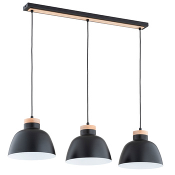 Skandynawska lampa wisząca LOREN 62389 CZARNA