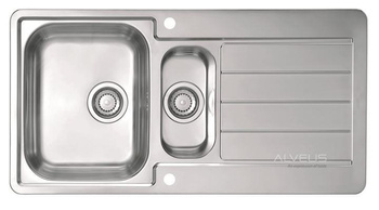 ALVEUS LINE MAXIM 10 zlewozmywak stalowy satynowy  1085952