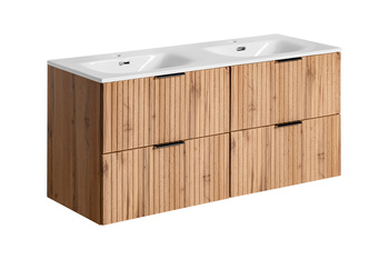Zestaw meblowy 120cm z umywalką meblową SKY Adel Oak – SET -ADO SKY 120 CM