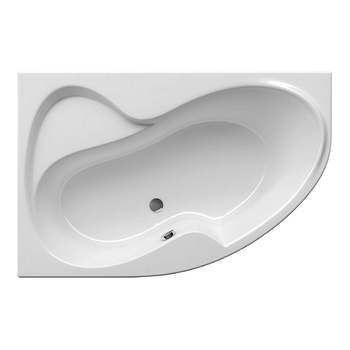 Wanna Ravak CM21000000 – Akrylowa wanna asymetryczna Ravak Rosa II 160x105 L snowwhite