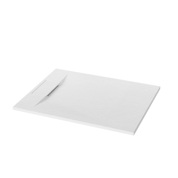 BRODZIK PRYSZNICOWY PROSTOKĄTNY ALVERO INVENA TREND, 80X90 CM BIAŁY