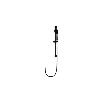 Zestaw prysznicowy z drążkiem Orion Matt Black