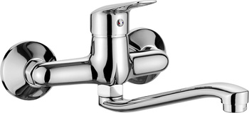Ergonomiczna bateria kuchenna ścienna chrom BORO BMO_080M