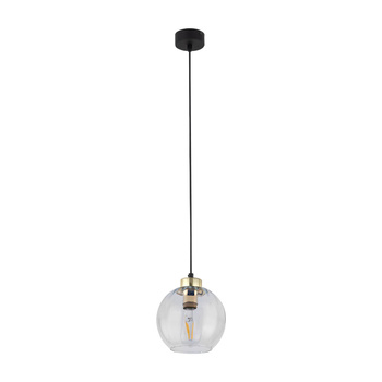 Wisząca lampa z transparentnym kloszem 18cm DEVI 4646