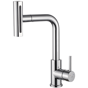 Rotaro - bateria zlewozmywakowa stojąca z wyciąganą wielofunkcyjną wylewką