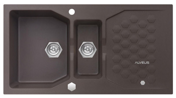 ALVEUS SENSUAL 70 zlewozmywak granitowy twilight  4307005