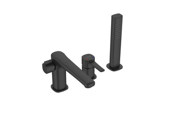 BATERIA WANNOWA 3 OTWOROWA GLAMOUR INVENA TREND CZARNA