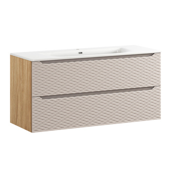 Zestaw meblowy 120cm z umywalką meblową SKY Ocean Beige – SET-OCB 120CM S SKY