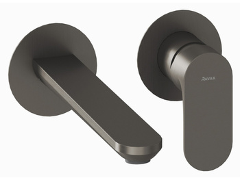 Ravak Bateria umywalkowa Ravak podtynkowa Eleganta EL 019.20GB do R-box dwuczęściowa grafit X070329