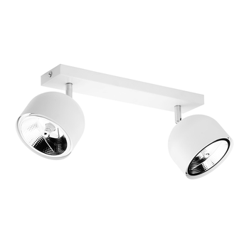 Altea biała lampa sufitowa, spot w komplecie żarówkami 2xGU10 AR111
