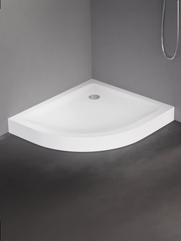 Brodzik prysznicowy MILD 80x90x11,5 Biały – New Trendy, B-0687