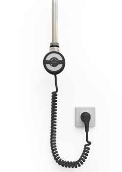 Elektryczna grzałka Lavita 600W Czarne – do grzejnika łazienkowego