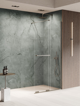 Walk-in 80x200 – Gunmetal, szkło 8 mm (EXK-7948) | New Trendy