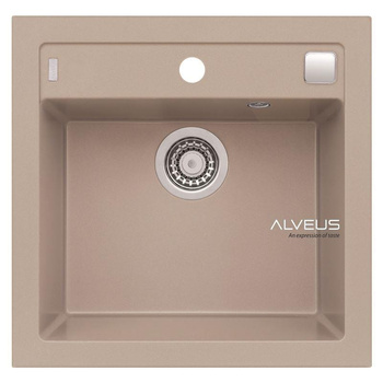 ALVEUS FORMIC 20 zlewozmywak granitowy beżowy 4402055