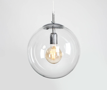 LAMPA WISZĄCA GLOBUS CHROME