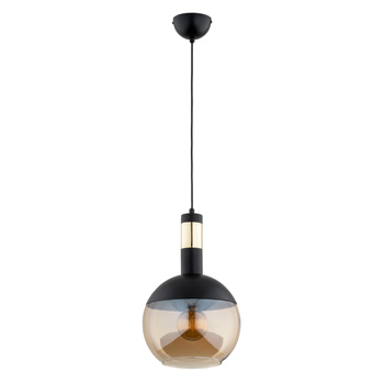 Lampa wisząca z owalnym kloszem BOLSO 61237 ZŁOTA
