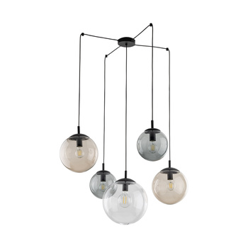 Lampa wisząca kule szklane  Esme Mix Pająk 4796 TK Lighting