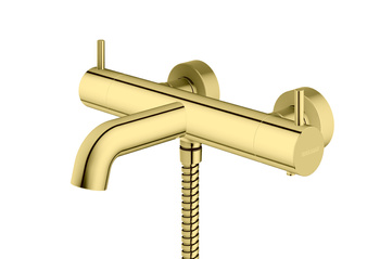 Bateria wannowa ścienna Axel Gold QW710AGD