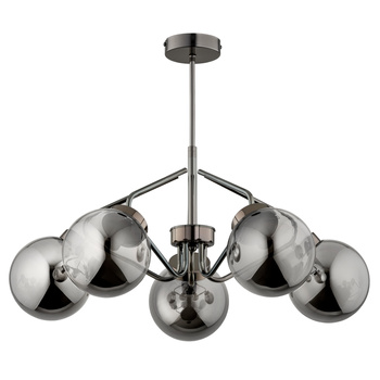 Gustowna lampa 5-punkowa BARSUM 63180 z kloszami