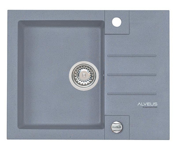 ALVEUS ROCK 30 zlewozmywak granitowy steel 4213004