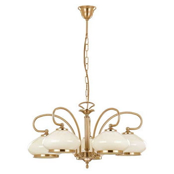 Gustowna lampa 5-punktowa ASTORIA 5321 ZŁOTA