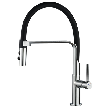 SILUETTO bateria zlewozmywakowa stojąca z wylewką U