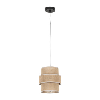 Unikatowa lampa do kuchni beżowy 15W E27 20cm CALISTO JUTA 5401