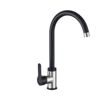 BATERIA ZLEWOZMYWAKOWA IRON  CZARNA