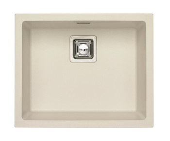 ALVEUS QUADRIX 50 zlewozmywak granitowy biały  4605011