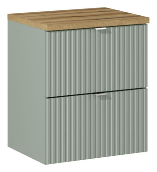 Zestaw meblowy 50cm z blatem Line Reed Green – SET-LRG B OAK 50CM S