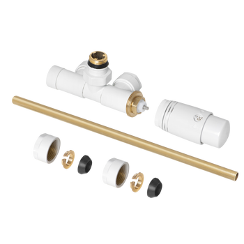 ZESTAW DO DOLNEGO PODŁ. ZESPOLONY JEDNOOTWOROWY DUOPLEX BIAŁY PROV