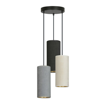 Lampa regulowana 25cm 3x60W czarny/szary/biały/złoty 1068/3PREM 3 PREMIUM MIX