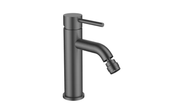 Bateria bidetowa Veo stojąca gun metal – Besco BB-V-GR, gun metal (grafit szczotkowany)