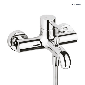 Oltens Molle bateria wannowo-prysznicowa ścienna chrom 34000100