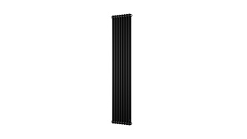 Grzejnik centralnego ogrzewania Instal Projekt TUBUS 2 czarny/black swan 394x1500 mm TUB2-150/08D50C75