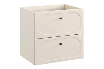 Szafka łazienkowa Comad 60cm 2 szuflady Beż Piaskowy – DONNA SAND 82-60-46-2S