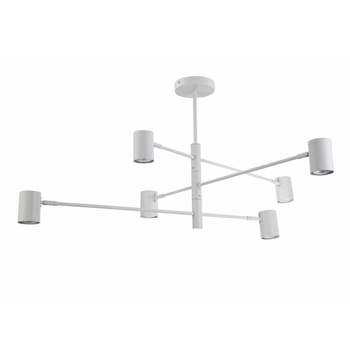 Lampa wisząca Snow 6 biała 6xGU10