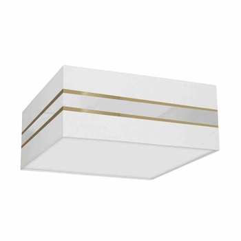 Lampa sufitowa Kwadrat ULTIMO WHITE 3xE27