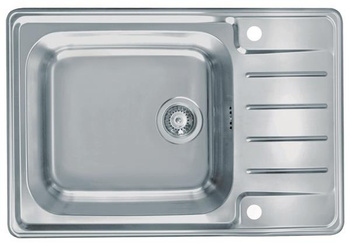 ALVEUS PRAKTIK 120 zlewozmywak stalowy satynowy  1122463