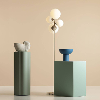 LAMPA STOJĄCA BLOOM BEIGE