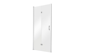 Drzwi prysznicowe Exo-H Chrom składane – 90 cm, Besco EH-90-190C
