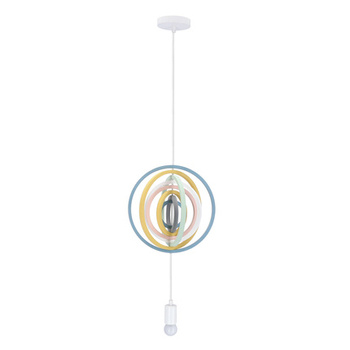 HOOPS 8 LAMPA WISZĄCA 1X20W E27 IQ KIDS MIX KOLOR